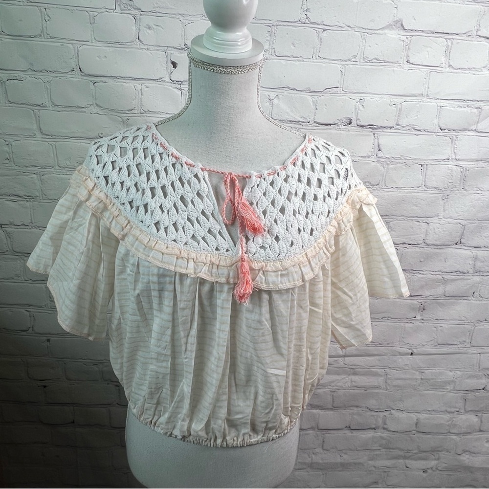 Free People Boho Allora Top Small
